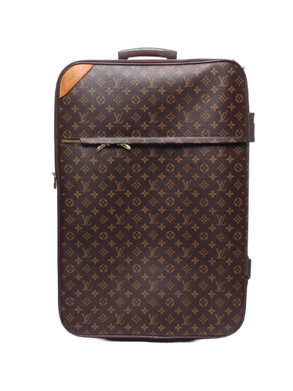 Louis Vuitton Carry Case Suitcase Two Wheel Pegase 65 Monogram Travel Bag